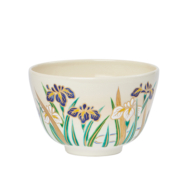 MK-5_Front_Iris_Tea_Bowl_Golden_CloseUp