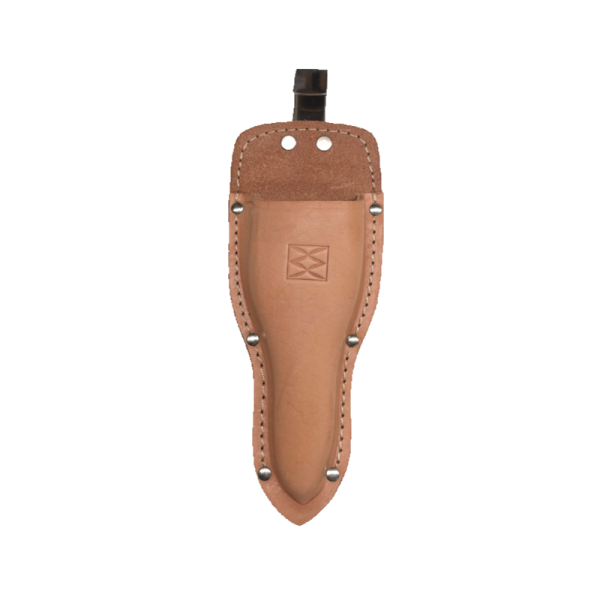 Premium leather holster for Japanese pruning shears by Yoshioka Hamono