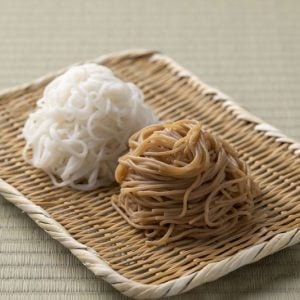 Okomen Gluten Free Japanese Rice Noodles White and Brown Rice