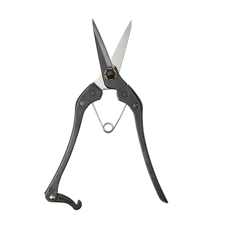 Kuroco Pointed Tip Single Edged Garden Scissors Open