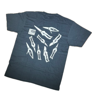 The back of Kuroco Original T-shirt produced by Yoshioka Hamono