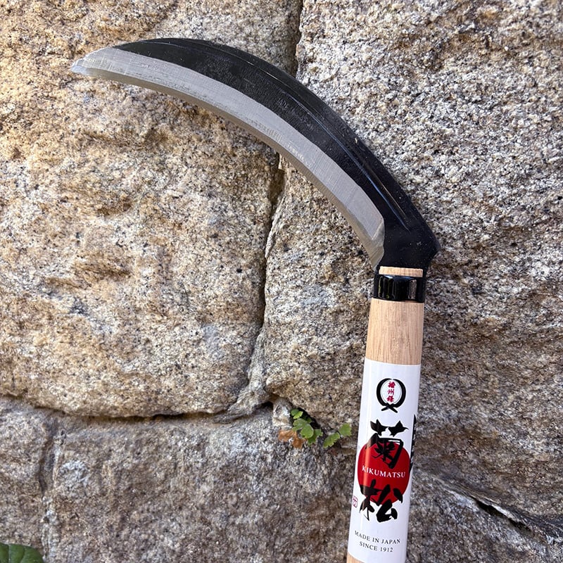 Kikumatsu AnglePro Weeding and Harvesting Sickle 180mm - Image 2