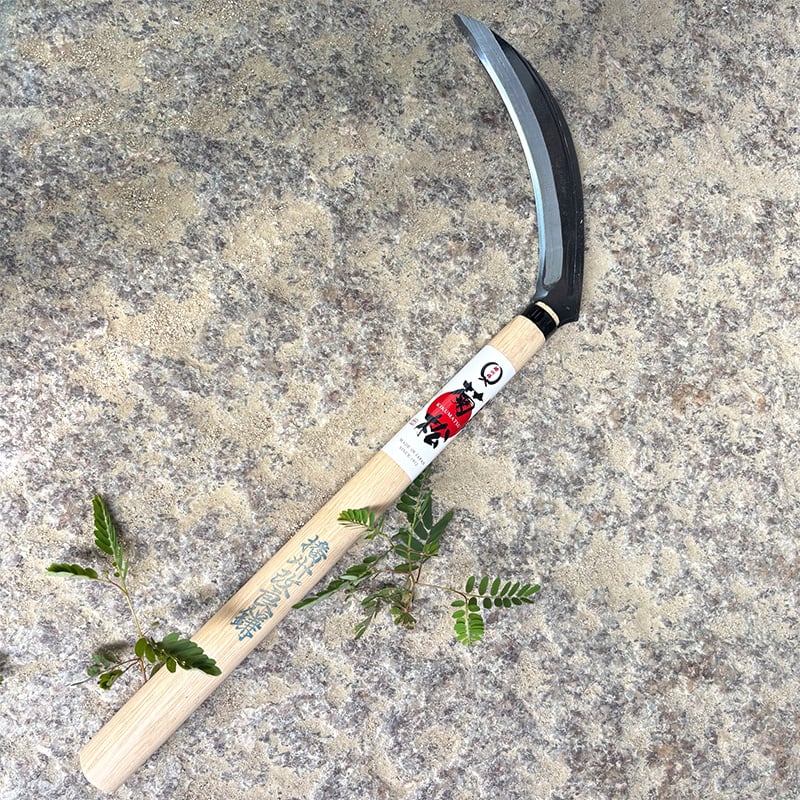 Kikumatsu AnglePro Weeding and Harvesting Sickle 180mm