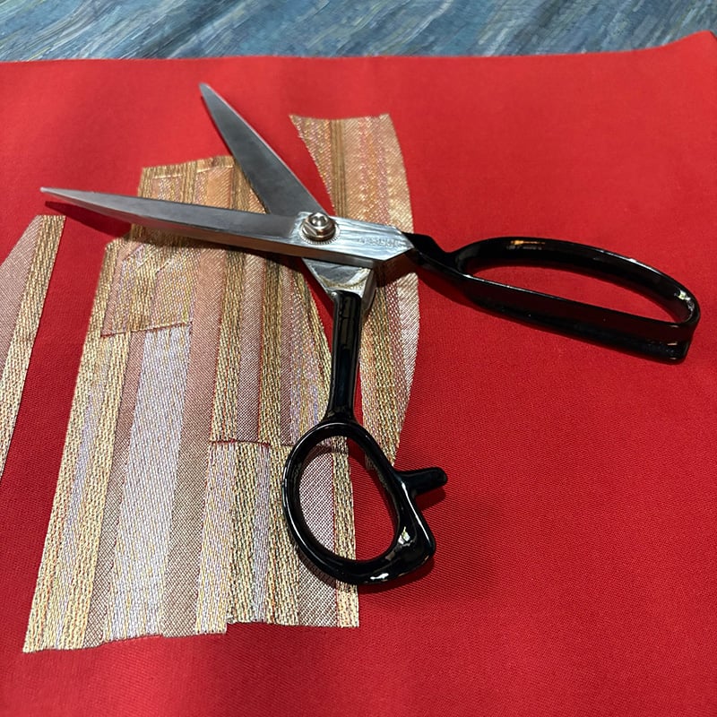 Masamune Tailors Shears White Grade 240mm - Image 2