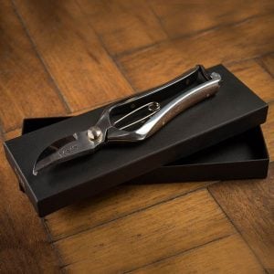 Walnut Handle Inlay Secateurs "Walnut"