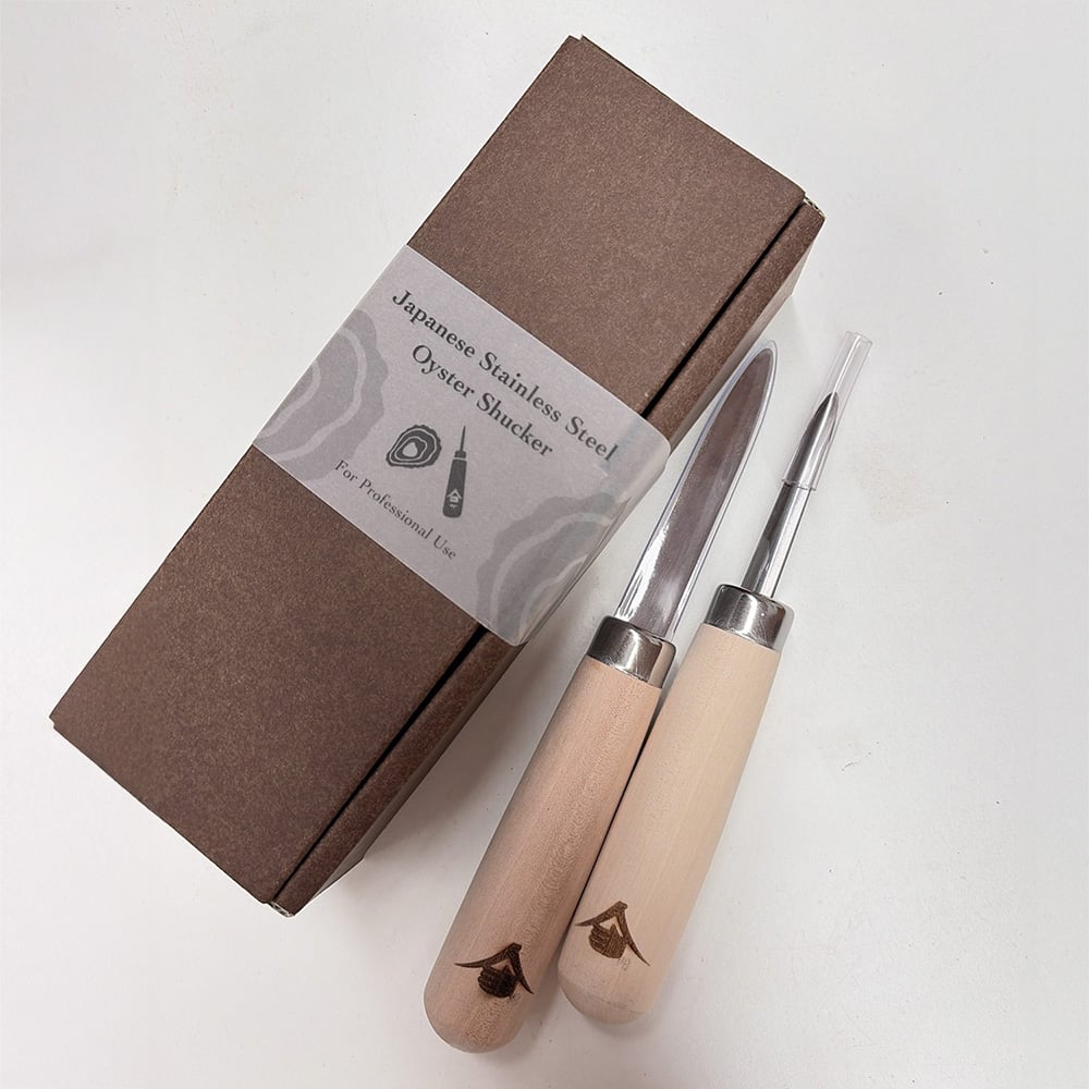 Japanese Stainless Steel Oyster Shucker - Image 6