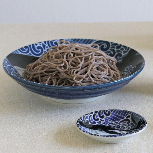 Japanese Curry & Pasta Plates with Vibrant Whales - Image 3