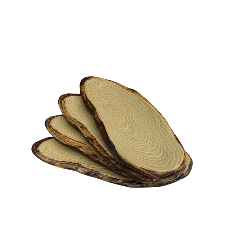 Handcrafted Japanese Tapas Plates (Set of 4) – Oval or Narrow Shape - Image 2