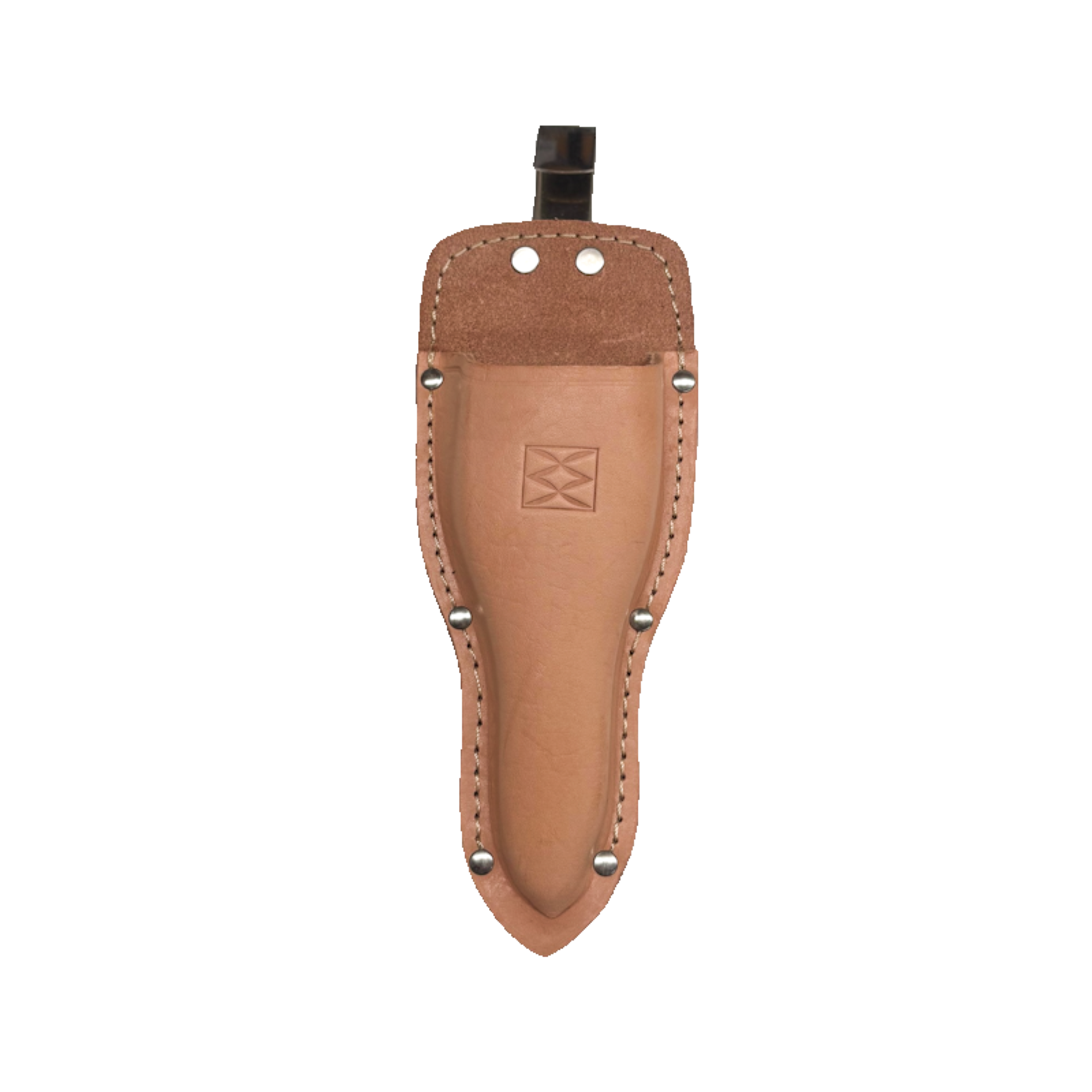 Premium leather holster for Japanese pruning shears by Yoshioka Hamono